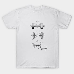 Satellite Structure Vintage Patent Drawing Funny Novelty T-Shirt T-Shirt